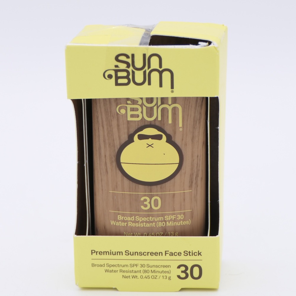 Sun Bum Premium Sunscreen Face Stick SPF 30 0.45 oz Exp 03/28